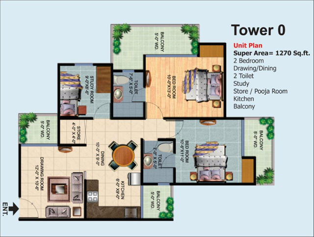 Floor Plans Tower O