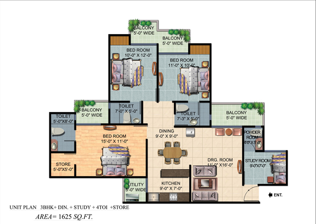 Floor Plans Tower
