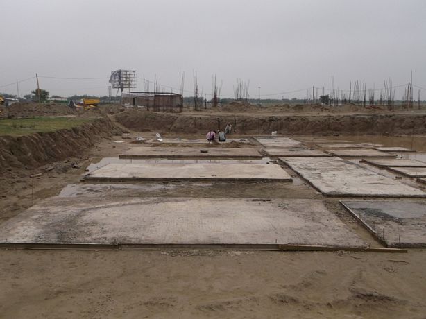 Construction Update BLOCK F Villas 110 Sq yd