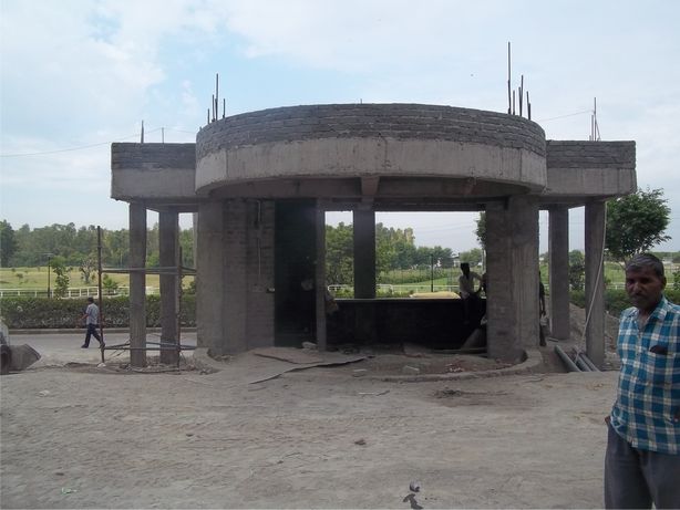 Construction Update Guard Room 2